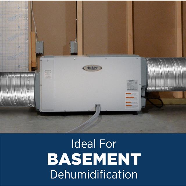 Whole House & Basement Dehumidifier Installation